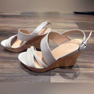 Nude Franco Sarto wedges